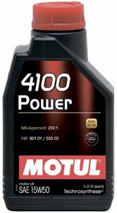 MOTUL 4100 15w50 Power SL/CF 1л. полусинтетика, масло моторное